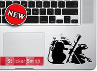 Banksy Macbook Trackpad Decal Mac Track Pad Decal Macbook Pro Laptop Sticker Wrist Rest Decal