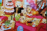 Gift Wrapping Paper - "Happy Birthday" Lovely Bears
