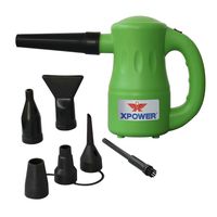 XPOWER A-2 Airrow Pro Multi-Use Electric Computer Duster, Canned Air Replacement, Dryer, Air Pump Blower - Green