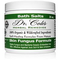 Dr. Cole’s Organic Anti-fungal Skin Soaking Salts – Extra Strength, Herbal, Anti-fungus Treatment for Skin Fungus Infections and Jock Itch – Disinfects & Repairs Infected Skin
