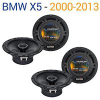 Compatible with BMW X5 2000-2013 Factory Speaker Replacement Harmony (2) R65 Coax Package New