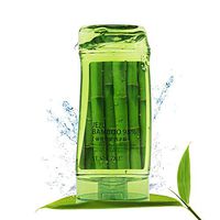 Organic Bamboo Gel for Skin, Face, Acne, Sunburn Concentrated Pure Aloe Gel for Facial Moisturizer, Acne Scars