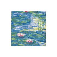 Caspari Nympheas Paper Cocktail Napkins, 20 Per Package