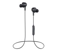 Wireless Earbuds Headphones Bluetooth v5.0 Earbuds Stereo BASS Wireless Earbuds,Magnetic Bluetooth Earphones, IPX6 Water-Resistance & 8Hrs Playtime and Headphones with Mic for Running (Black)