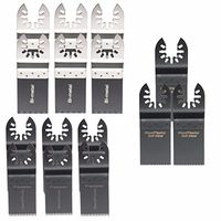15pcs Saw Blades Oscillating Multi Tool for Dewalt Porter Cable Fein