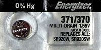 Energizer BUTTON CELL BATTERY 371-370TS OXIDE