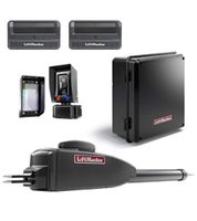 LiftMaster LA400PKGUL Gate Opener (Newest LA400 Model) 2019 UL325 Compliant & Receive A Free Pliers 11 in 1 Multi-Tool with 11 Screwdriver Bits & Case (with 2 811LM Remotes)