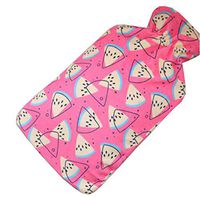 Safe Hot Therapies Warm Hands PVC Hot Water Bottle with Detachable Cloth Cover 1.8 Litre(Red)