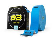 GO TAPE Cotton Kinesiology Tape - Uncut - 2 in x 125 ft (BULK) (Blue)
