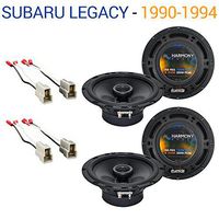 Compatible with Subaru Legacy 1990-1994 Factory Speaker Upgrade Harmony (2) R65 Package New