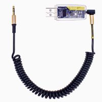 Bluetooth Adapter Audio Receiver for Car Kit Home Hi-fi System Wireless 3.5mm Aux Stereo Music Streaming with Cell Phone Hands Free Calling Microphone