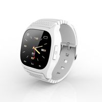 RWATCH M26S WEARABLE BLUETOOTH SMARTWATCH HANDS-FREE CALLS MEDIA CONTROL PERFECT SUPPORT FOR ANDROID AND APPLE DUAL SYSTEMS ULTRA-THIN BUSINESS CASUAL SMARTWATCH(WHITE)