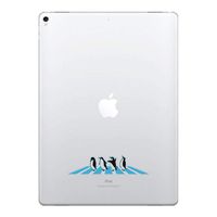 FINCIBO 5 x 5 inch Penguin Gang Removable Vinyl Decal Stickers for iPad MacBook Laptop (Or Any Flat Surface)
