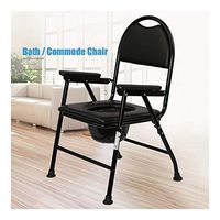 Safety stool shower Toilet Stool Elderly Bath Stool Disabled Postoperative People Sitting Toilet Pregnant Women Bath Stool Household Portable Folding Toilet Chair Non-slip Aluminium Bath Chair With Ba