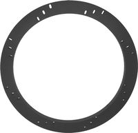 10" Subwoofer Speaker Depth Extender Extending Ring - 1/2" thick - ID: 9 1/8" OD: 10 7/8" - SSK10QS - Stackable - Perfect For Framing Fiberglass Enclosures