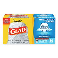 Glad® OdorShield® Tall Kitchen Drawstring Bags CLO 78361