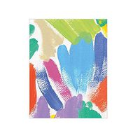 Caspari Brushstroke Gift Enclosure Cards, 12 with Envelopes
