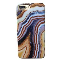 Iphone 7 cas, Sunvy Marble Stone Pattern IMD Anti-Scratch Anti-Finger Slim Fit Soft Flexible TPU Cover For iphone 7 With a Screen Protector (#4) (C)