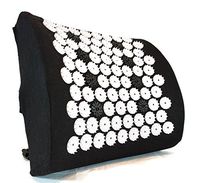 ZenGuru Best Lumbar Support Cushion - Acupressure Massage Back Pillow - Posture Improvement, Back Pain and Stress Relief - with Magnet Therapy â Ideal for Office Chair, Car Seat, Sofa or Recliner