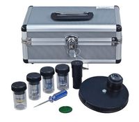 OMAX Phase Contrast Kit with Turret Control and Four Phase Contrast Objectives (10X, 20X, 40X, 100X)