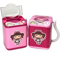 ZHUOHONG Mini Washing Machine - Children's Toys Mini Washing Machine Makeup Brush Cleaner Simulator Washing Machine