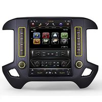 Chevrolet Silverado GMC Sierra 2014-2018 Android 7.1 12.1" Tesla-Style Fast Boot Vertical Screen Navigation Radio (Black Bezel, for OEM 8" Screen (IO5 IO6))