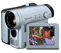 Sharp VLZ3U MiniDV Camcorder with 2.5" LCD and Memory Slot