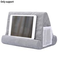 Flippy Multi-Angle Soft Pillow Lap Stand Tablet Stand Pillow Holder Used on Bed, Knee, Desk, Sofa, Floor