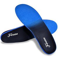 Arch Support Shoe Insert Men Orthotic Plantar Fasciitis Feet Insoles for Flat Feet Over-Pronation Heel Pain Relief (US Mens 9-9.5 | Womens 11-11.5)