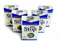 New and Improved Super Stop Disposable Cigarette Filters - 5 Packs (Blue)