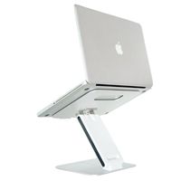 SKYZONAL Aluminum Notebook Desktop Stand Height Adjustable Laptop Stand for Computer PC Notebook MacBook Ipad