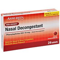 Non-Drowsy Nasal decongestant 24 Tablets