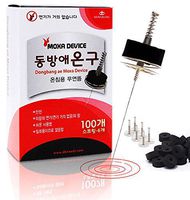 Smokeless Mini Disc Moxa for Warm Moxa Device Therapy (Moxa Disc + Spring Cap Device)