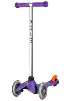 Micro Kickboard - Mini Original 3-Wheeled, Lean-to-Steer, Swiss-Designed Micro Scooter for Preschool Kids, Ages 2-5, Purple