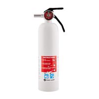First Alert Fire Extinguisher | Recreation Vehicle and Marine Fire Extinguisher, White, Rechargeable, REC5