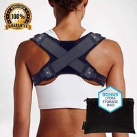 Back Brace Posture Corrector for Women and Men - Back Brace for Spine Alignment for Shoulder, Lumbar, Clavicle Support - Therapeutic Pain Relief - Breathable, Lightweight, Discreet Braces (Small)