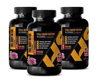 Best Cleanse for Weight Loss and Detox - Full Body Detox and Cleanse Complex 920 mg - Burdock Root and Yellow Dock - 3 Bottles 300 Capsules