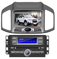 8 Inch Touch Screen Car GPS Navigation for CHEVROLET CAPTIVA 2006-2016 Stereo DVD Player Video Radio Audio Bluetooth Steering Wheel Control AUX IN+Free Rear View Camera+Free GPS Map of USA