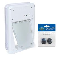 PetSafe Electronic SmartDoor - Collar Activated Dog and Cat Door - Small to Large Pets