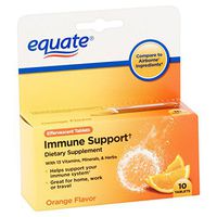 Equate - Immune Support, Orange Flavor, 10 Effervescent Tablets (Compare to Airborne)