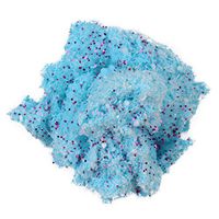 Clearance Kids Fluffy Slime Toy, Scented Putty Flat Beads Mud Toy Stress Relief Snow Powder Sludge Clay Toy for Children Adults (Blue)