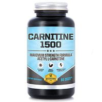 Carnitine 1500 - Acetyl L-Carnitine 1500mg Maximum Strength Carnitine Supplement - Supports Energy, Memory, Focus and Weight Loss Management by Vitamorph Labs - 60 Vegetarian Capsules