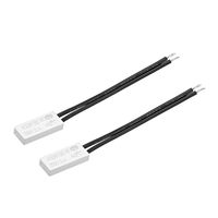 uxcell Normally Close Temperature Switch, 40℃ N.C 5A Thermal Switch Thermostat Bimetal Temperature Control Switch 2pcs