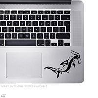 HammerHead - Palm Rest Sticker Decal For MacBook Pro, PC, Laptop, Window, Car, or Wall