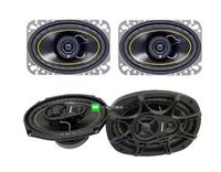NEW KICKER DS46 4x6" 100W 2 Way Car Speakers + KICKER DS693 6x9" 280W Speakers