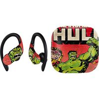 Skinit Decal Audio Skin for PowerBeats Pro - Officially Licensed Marvel/Disney Marvel Comics Hulk Design