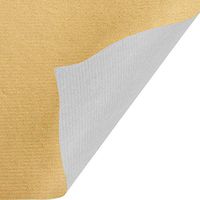 Jillson & Roberts Bulk Gift Wrap, Two-Sided Kraft Gold & Silver, Full Ream 833' x 30"