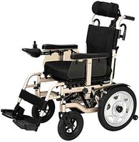 Electric Power Wheelchair Scooter Fold & Travel Folding Safe Electric Wheelchair Motorized FDA Approved Aviation Travel Heavy Duty Power Wheelchair
