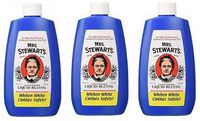 Mrs. Stewart's Concentrated Liquid Bluing Great for Laundry, 8 Ounce (Pack of 2) (Тhrее Расk)