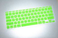 HQF Silicone Laptop Keyboard Cover - Soft Rubber Keyboard Skin Protector for MacBook Air 11"(Light Green)